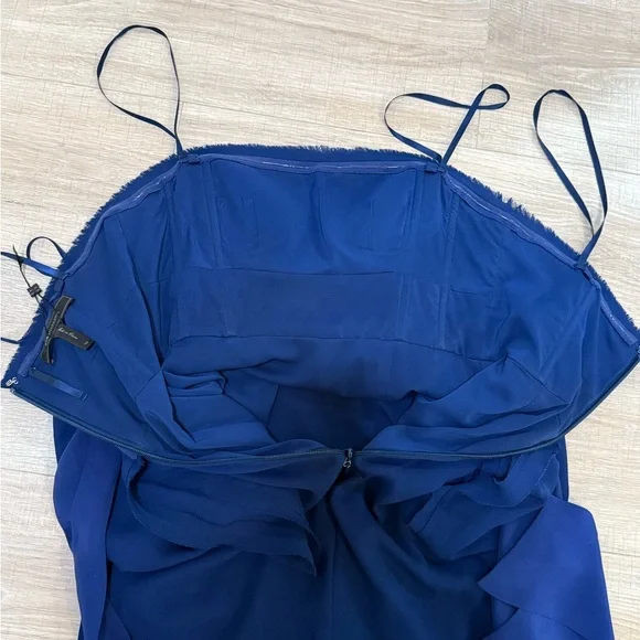 BCBG Max Azria Ruella Dress Blue Depth Size 2 NWT - Picture 5 of 6